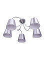 Lampa wisząca Luk 5xE14 chromowy 70 cm - zdjęcie produktu 7