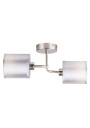 Sax wall light 2xE14 satin nickel 36 cm