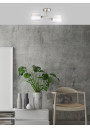 Sax wall light 2xE14 satin nickel 36 cm - product image 1
