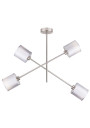 Sax pendant light 4xE14 satin nickel 58 cm