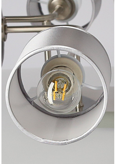 Sax pendant light 6xE14 satin nickel 80 cm - product image 1