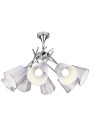 Vox pendant light 8xE14 chromee 66 cm