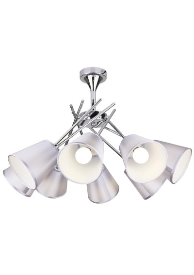Vox pendant light 8xE14 chromee 66 cm