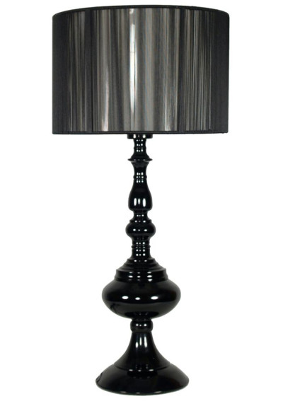 Gillenia table lamp 1xE27 black 30 cm