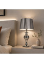 Gillenia table lamp 1xE27 silver 24 cm - product image 1