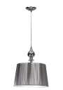 Gillenia pendant light 1xE27 silver 35 cm