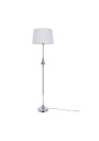 Lampa podłogowa Gillenia 1xE27 srebrny 135 cm