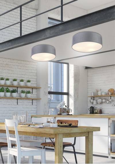 Kioto pendant light 3xE27 jasno grey 40 cm - product image 2