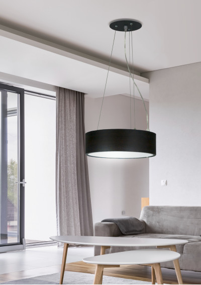 Lampa wisząca Zigo 16 W LED 6500 K wenge 33 cm - zdjęcie produktu 1