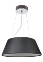 Gusto pendant light 19 W LED 6200 K black 40 cm