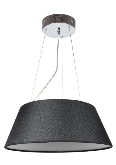Lampa wisząca Gusto 19 W LED 6200 K czarny 40 cm