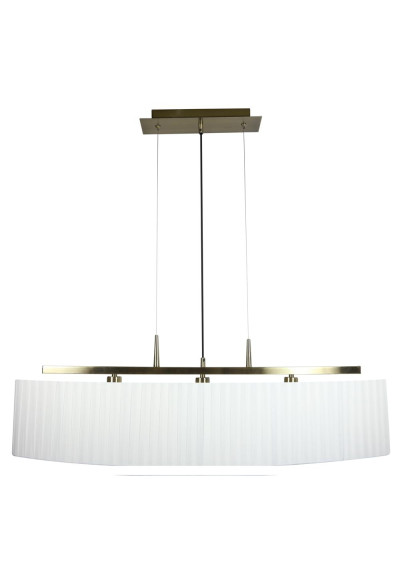 Berg pendant light 3xE14 patynowy / white 70 cm