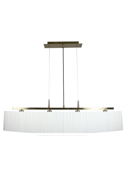 Berg pendant light 4xE14 patynowy / white 92 cm