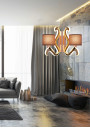 Lampa ścienna Ambrosia 40 W LED 2800 K miedziany 35 cm - zdjęcie produktu 1