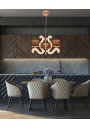 Ambrosia pendant light 40 W LED 2800 K copper 48 cm - product image 3