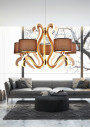 Ambrosia pendant light 40 W LED 2800 K copper 60 cm - product image 6