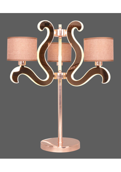 Ambrosia table lamp 40 W LED 2800 K copper 48 cm - product image 1