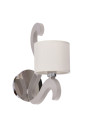 Ambrosia wall light 40 W LED 2800 K chromee 10 cm