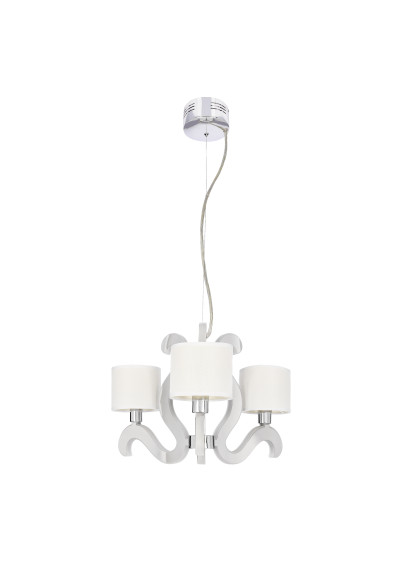 Lampa wisząca Ambrosia 40 W LED 2800 K chromowy 48 cm