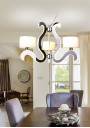 Ambrosia pendant light 40 W LED 2800 K chromee 48 cm - product image 1