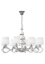 Denis pendant light 8xE14 chromee 80 cm