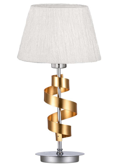 Denis table lamp 1xE27 chromee / gold 25 cm