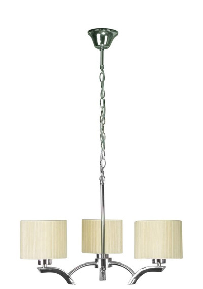 Lampa wisząca Draga 3xE27 kremowy 58 cm