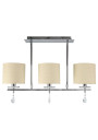 Estera pendant light 3xE14 chromee 62 cm