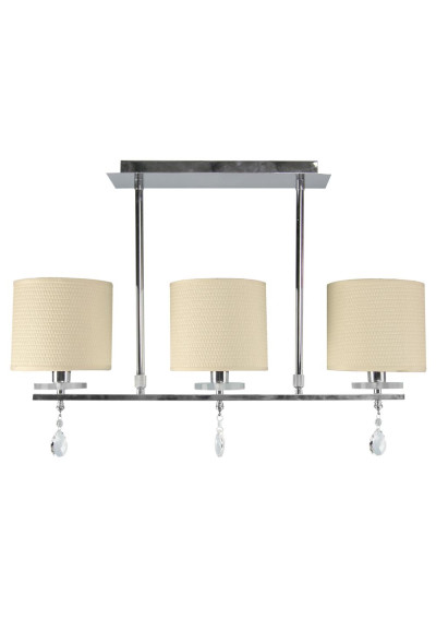 Estera pendant light 3xE14 chromee 62 cm