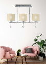 Estera pendant light 3xE14 chromee 62 cm - product image 2