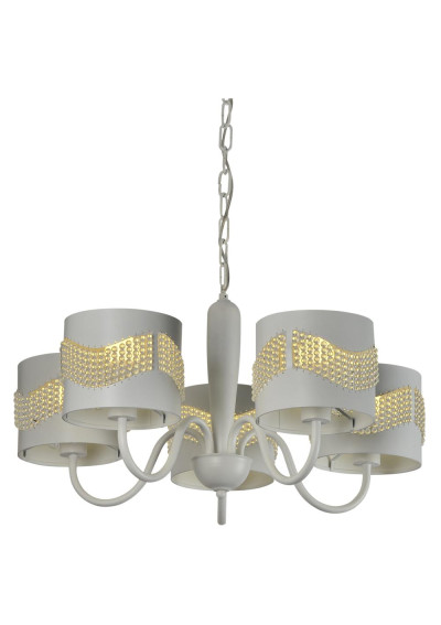 Antonio pendant light 5xE27 white 60 cm