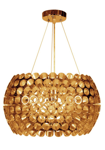 Abros pendant light 1xE27 copper 40 cm