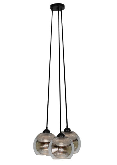 Lampa wisząca Trio 3xE27 chromowy 40 cm