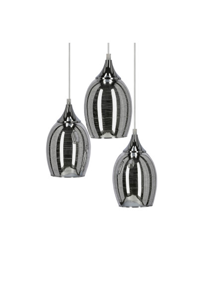 Marina pendant light 3xE27 chromee 35 cm - product image 3