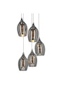 Lampa wisząca Marina 5xE27 chromowy 35 cm - zdjęcie produktu 10
