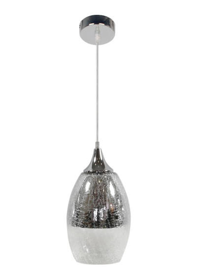 Celia pendant light 1xE27 silver 16 cm
