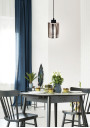 Cox pendant light 1xE27 chromee 12 cm - product image 1