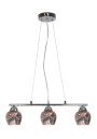Sirius pendant light 3xE27 chromee 60 cm