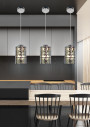 Nocturno pendant light 1xE27 chromee 12 cm - product image 1