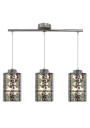 Lampa wisząca Nocturno 3xE27 chromowy 58 cm