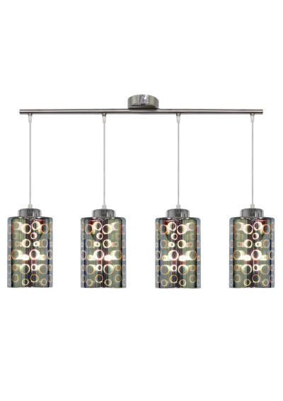 Lampa wisząca Nocturno 4xE27 chromowy 81 cm