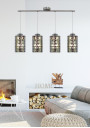 Lampa wisząca Nocturno 4xE27 chromowy 81 cm - zdjęcie produktu 2