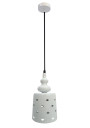 Hamp pendant light 1xE27 white 14 cm