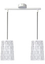 Lampa wisząca Vista 2xE27 biały 48 cm