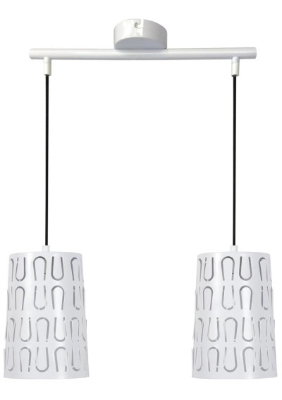 Lampa wisząca Vista 2xE27 biały 48 cm