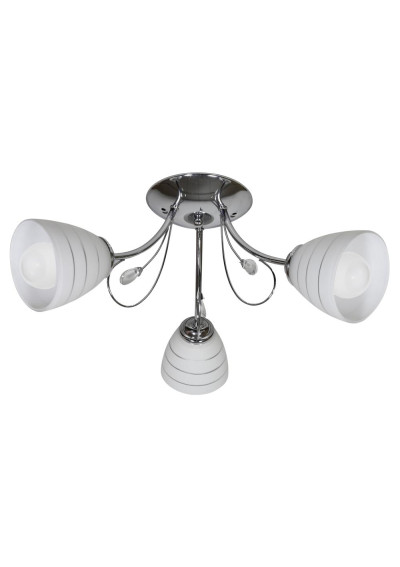 Simpli pendant light 3xE27 chromee 54 cm
