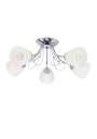 Lampa wisząca Simpli 5xE27 chromowy 54 cm