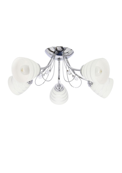 Simpli pendant light 5xE27 chromee 54 cm