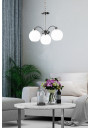 Tobago pendant light 3xE27 chromee 45 cm - product image 3