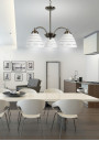 Uli pendant light 3xE27 satynowy 45 cm - product image 1